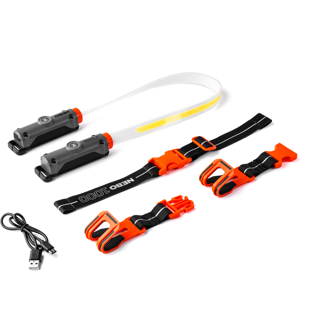 Nebo Bando 1K 1000 Lumens Flexible Rechargeable Automotive Strap Light Image 3