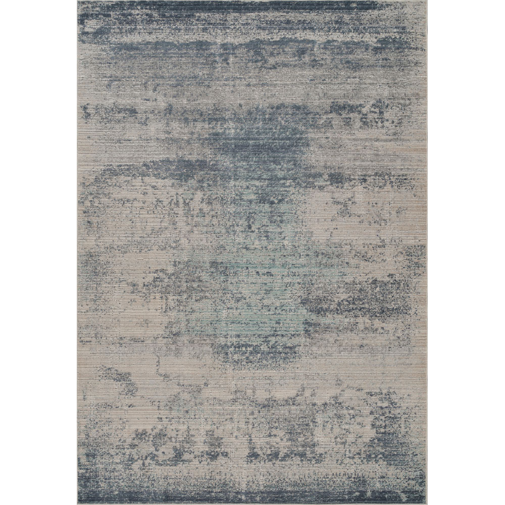 Desire Rugs Maia Navy Mist Abstract Non Slip Rug 60 x 220cm Image 3