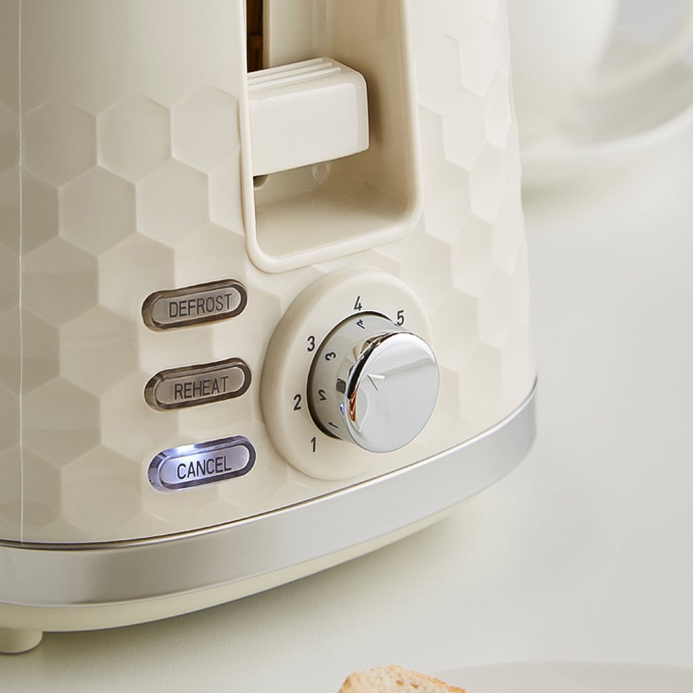 Morphy Richards Hive 220032 Cream 2 Slice Toaster Image 5