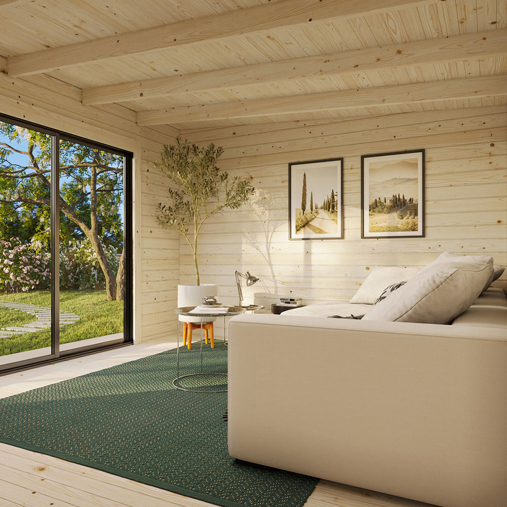 Palmako Lea 1 v2 10.8 x 14.7ft Apex Summerhouse Image 6