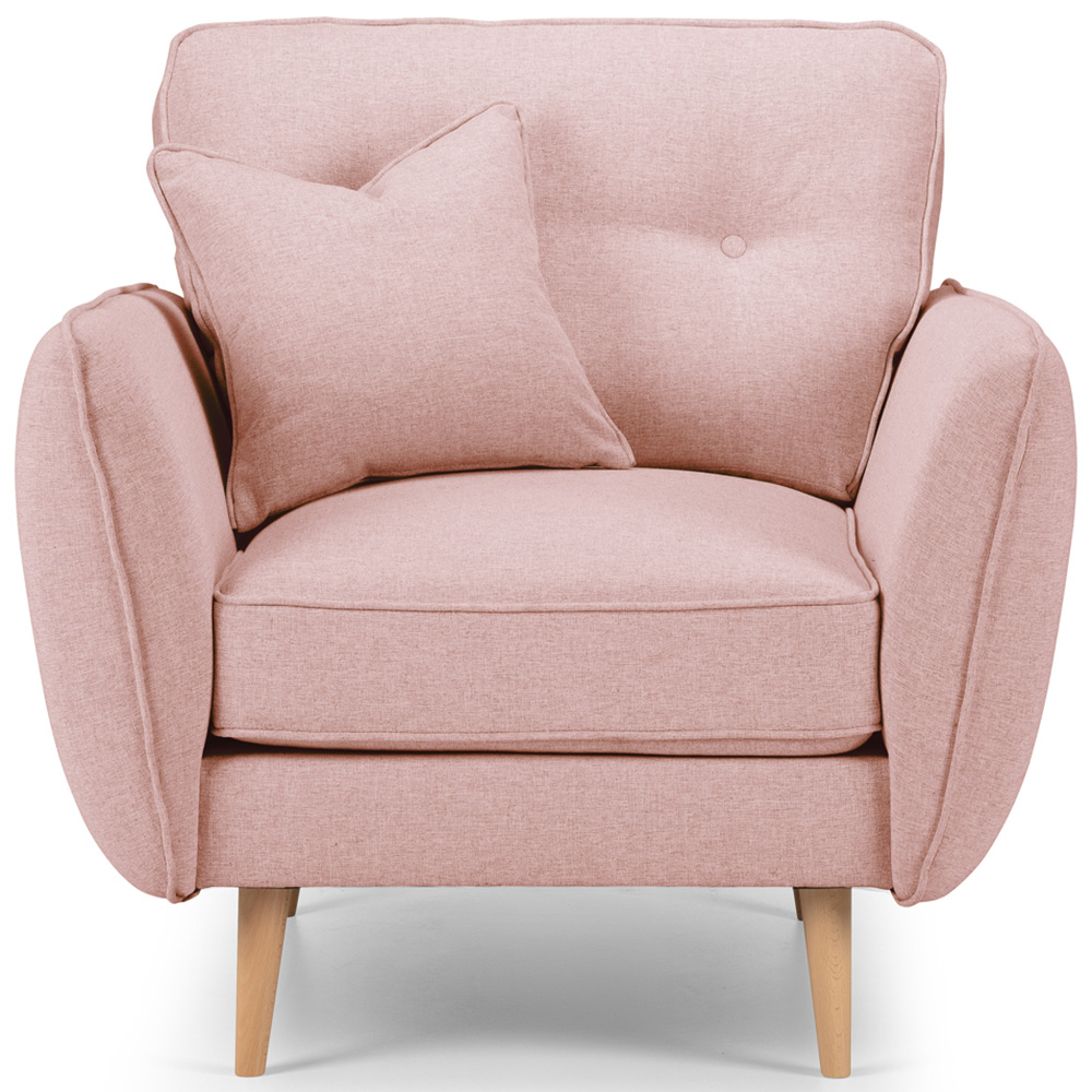 Opry Faro Soft Pink Armchair Image 3