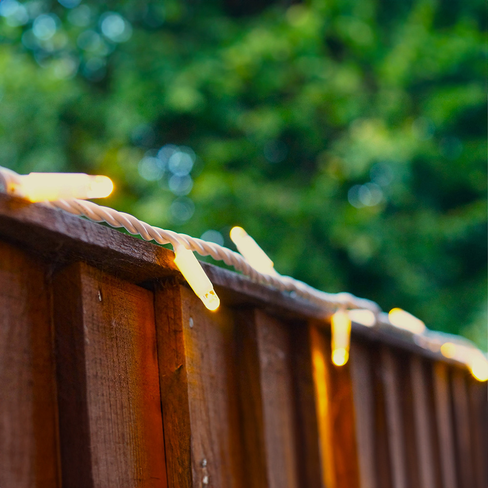 Eagle Connect Warm White LED White String Light 25m Image 4