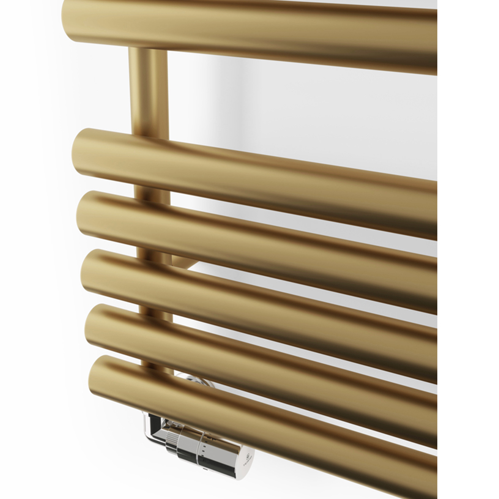 Terma Rolo Towel 1592BTU Brass Heated Towel Rail 755 x 520mm Image 5