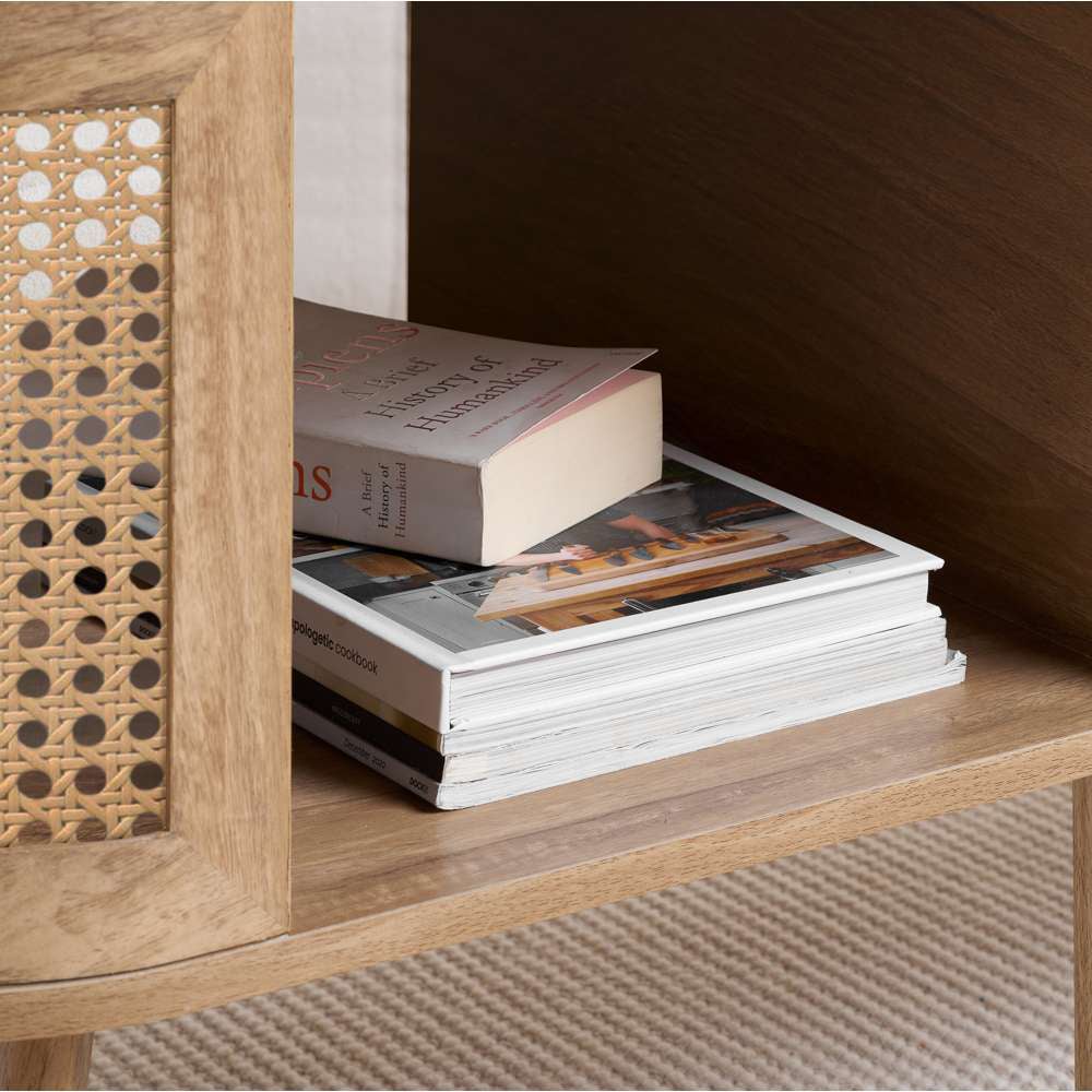 Birlea Noah 2 Shelf Rattan Effect Coffee Table Image 5