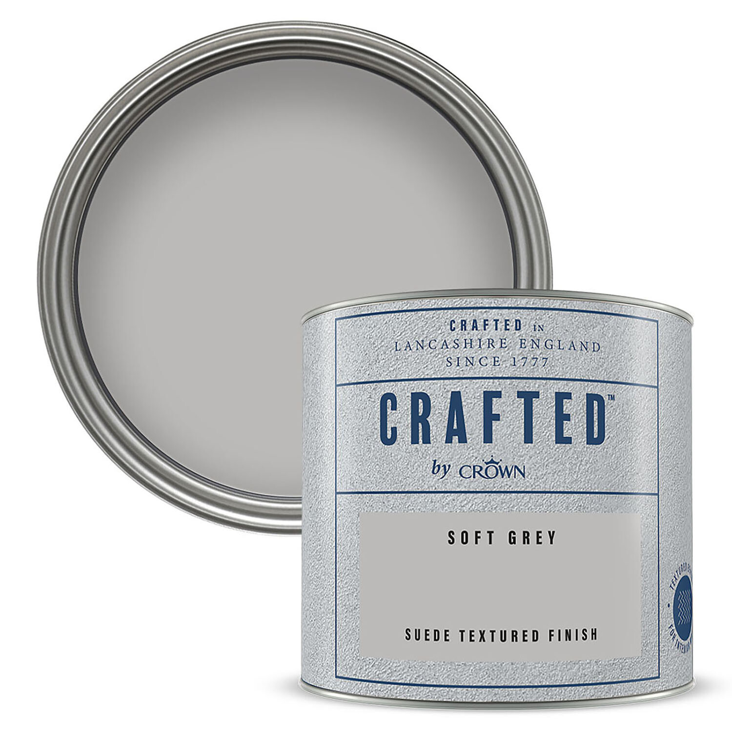 Crafted Tester 125ml - Soft Grey Image 1