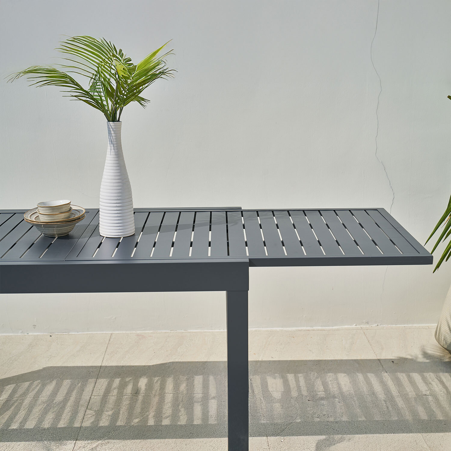 Madison Extension Table - Black Image 11