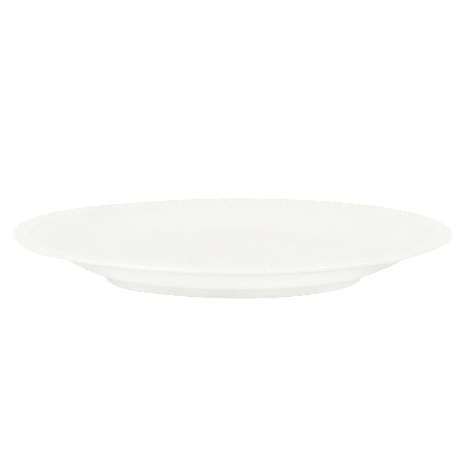 Vintage Pearl Dinner Plate - White Image 2