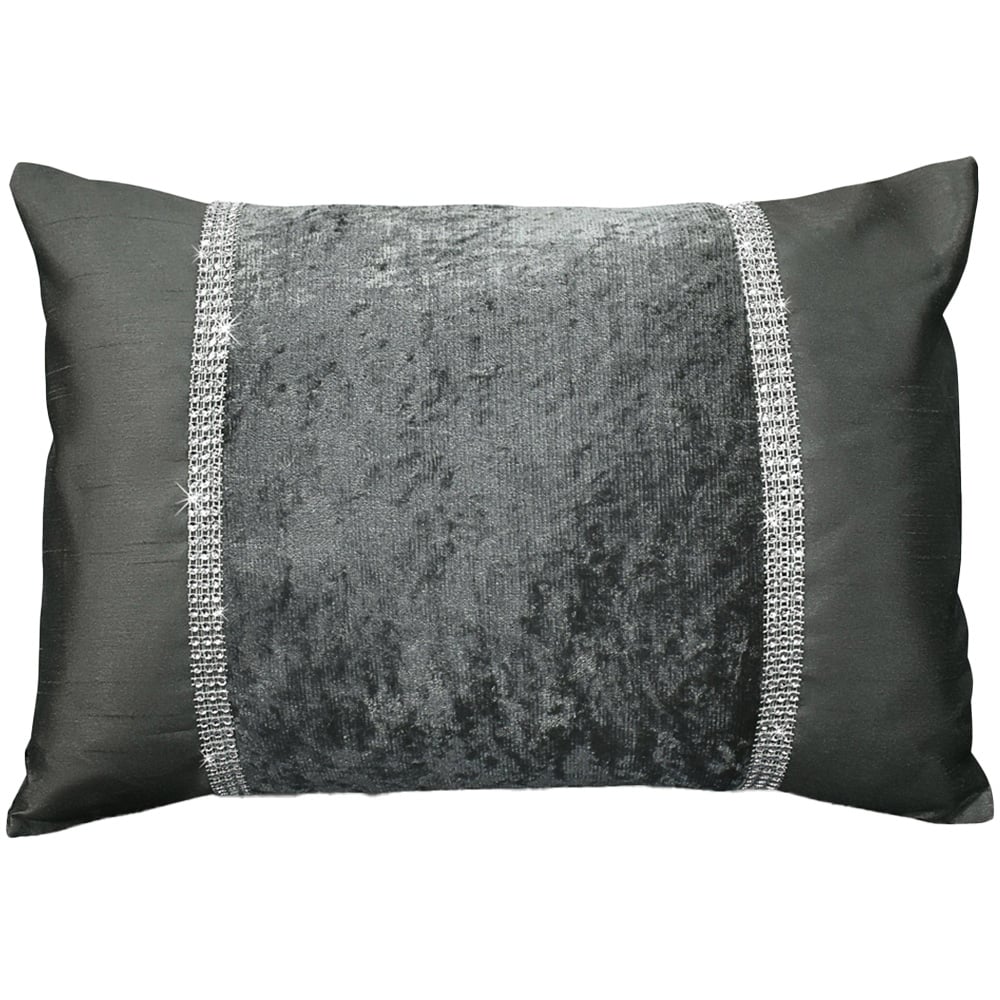 Intimates Topaz Charcoal Diamante Boudoir 30 x 40cm Image