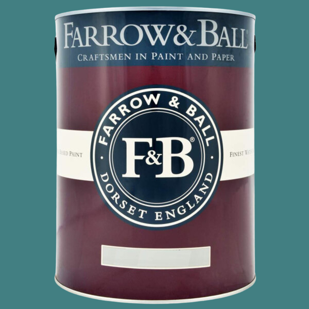 Farrow & Ball Interior Wood and Metal 288 Vardo Flat Eggshell Paint 5L Image 2