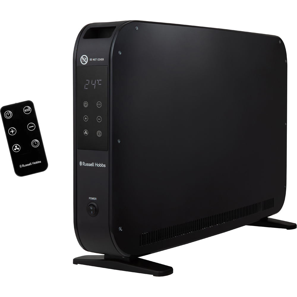 Russell Hobbs RHCVHTF2004B Black Digital Touch Panel Convection Heater with Turbo Fan 2000W Image 2