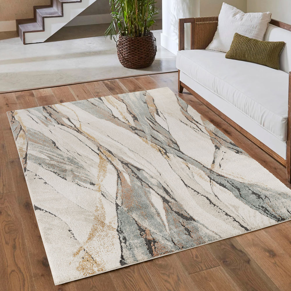 Desire Rugs Essence Rustic Abstract Rug 60 x 220cm Image 5