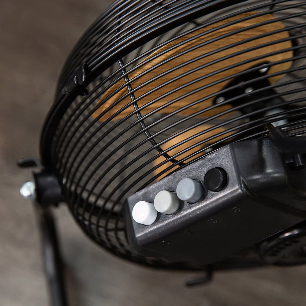 Russell Hobbs Black Scandi Floor Fan 12 inch Image 4