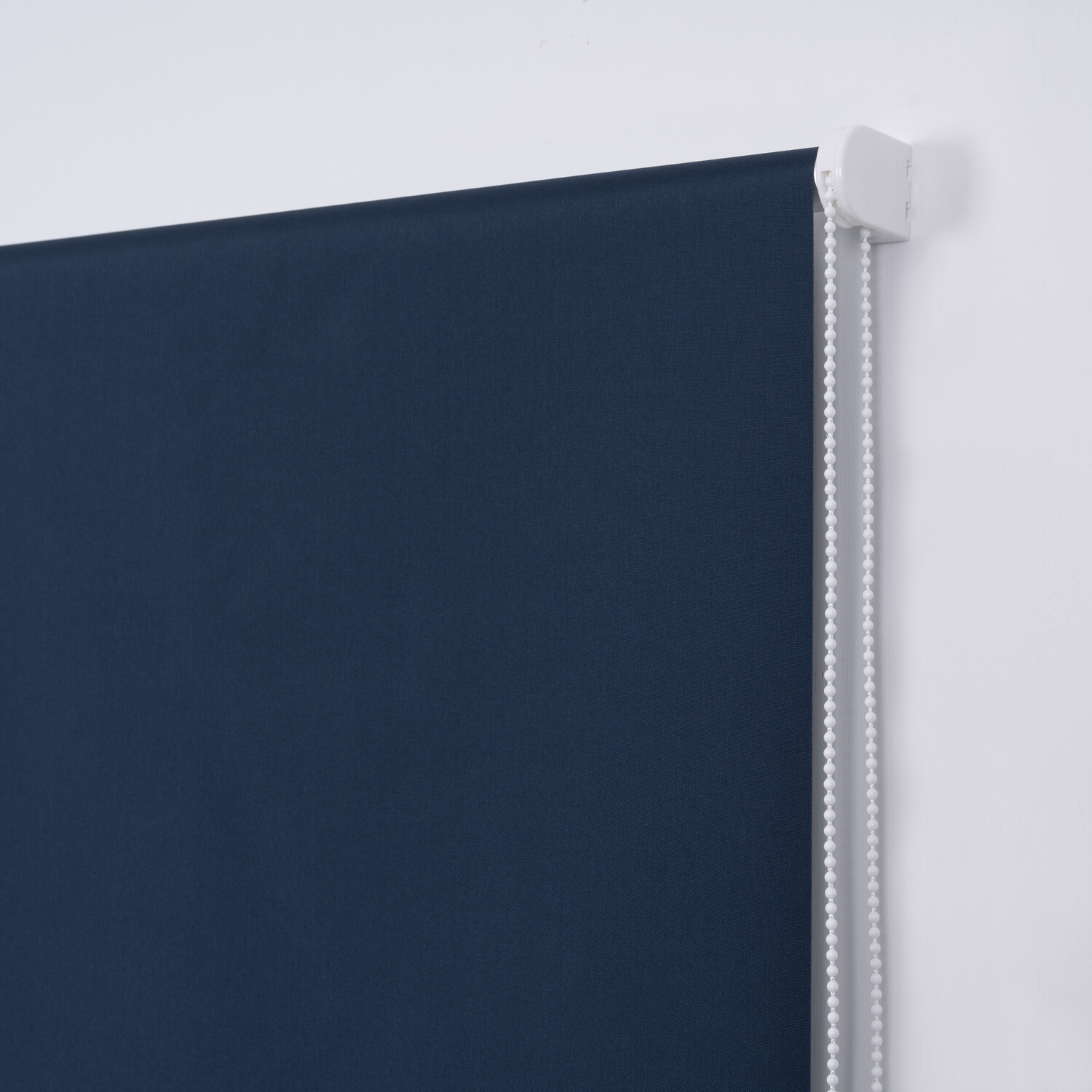 Plain Blackout Blinds Evening Blue 180cm Image 2