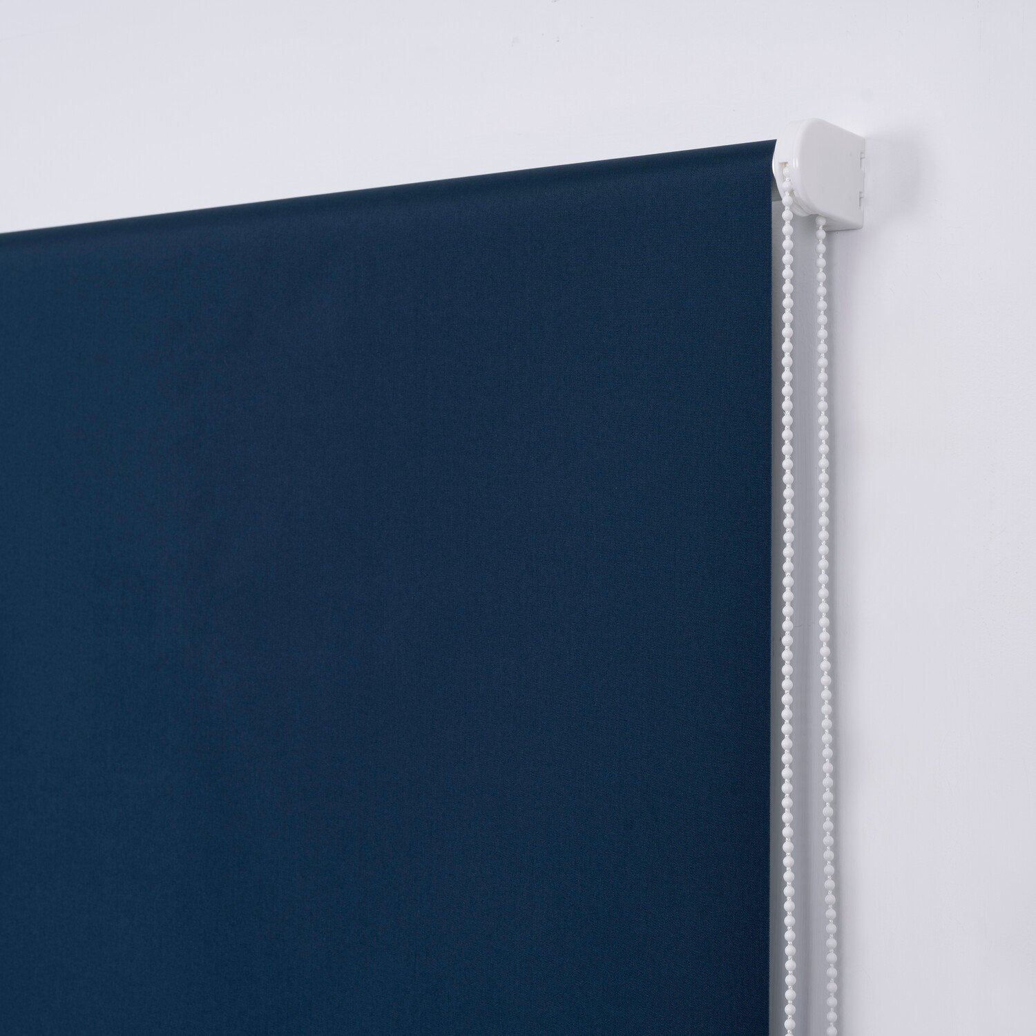 Plain Blackout Blinds Evening Blue 90cm Image 3