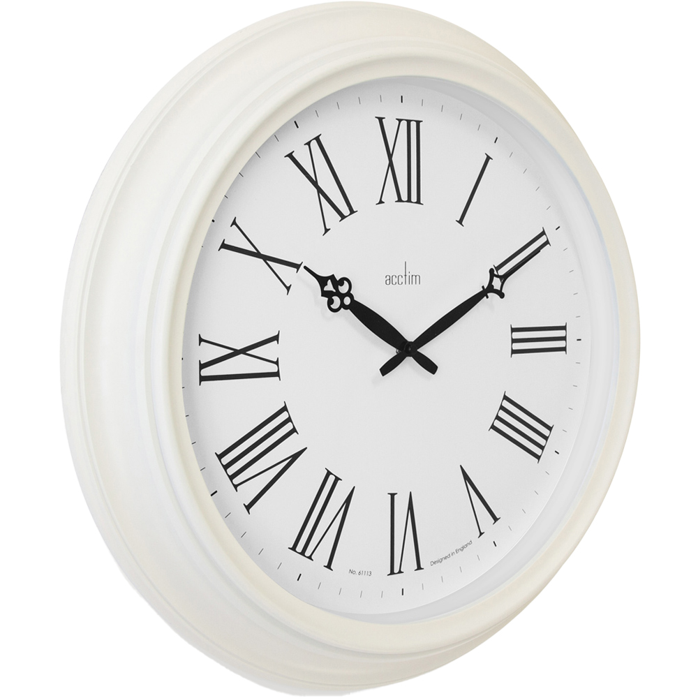 Acctim Cheltenham Buttermilk Wall Clock Image 3