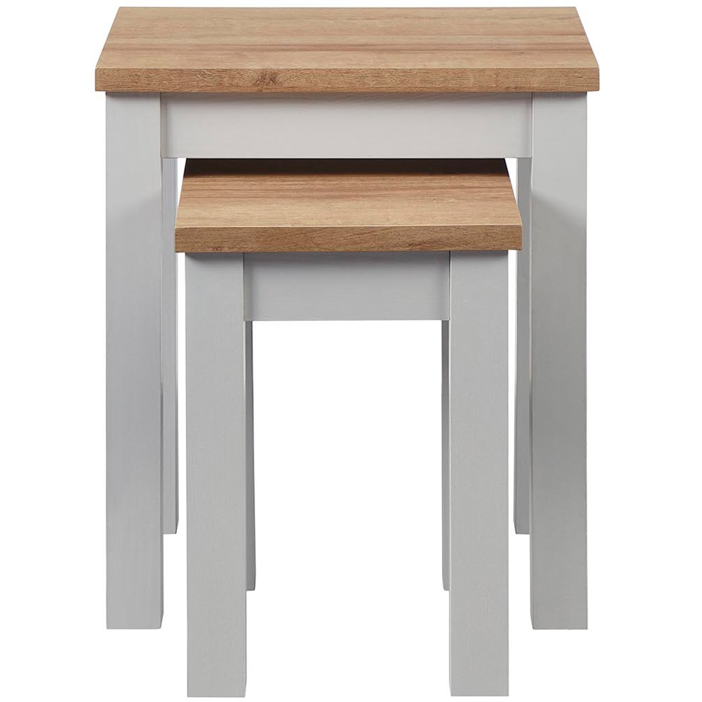 Cambridge Grey Nest of Tables Set of 2 Image 3