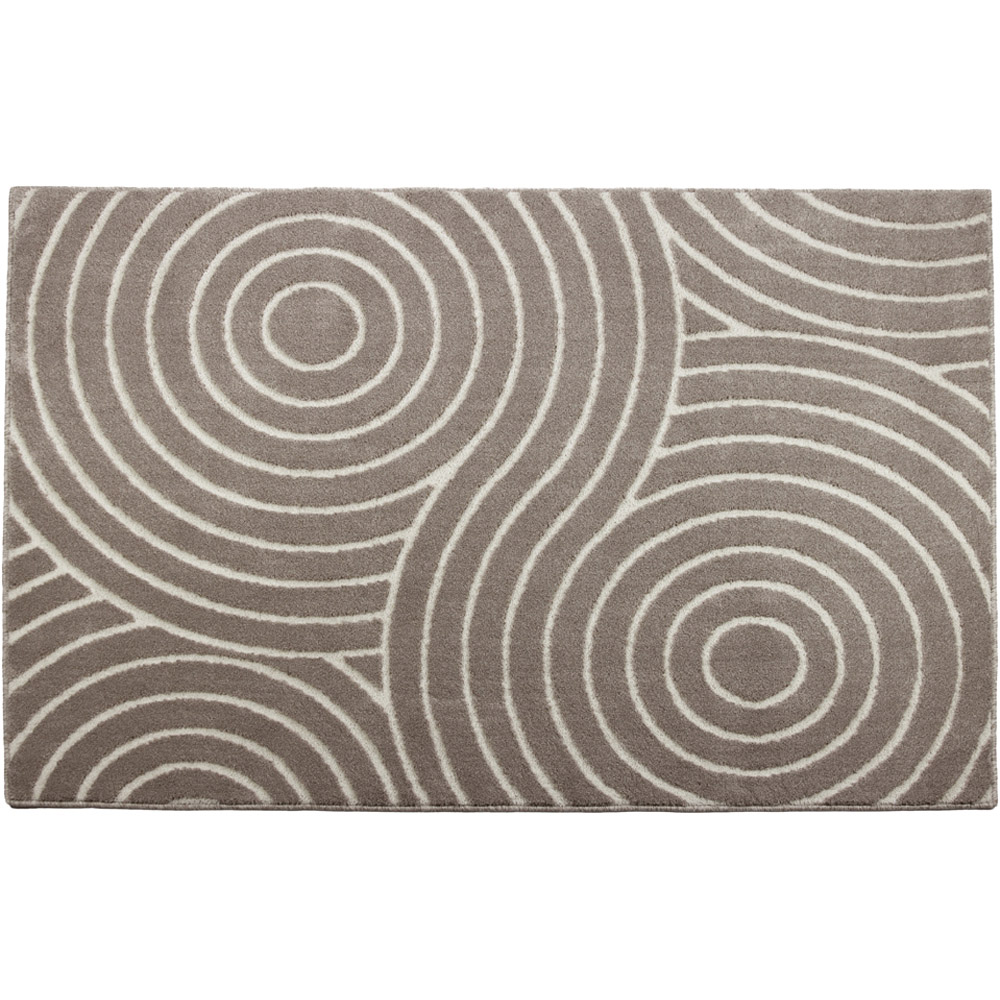 Eselle Rhythm Sculpt Natural Rug 200 x 290cm Image 1