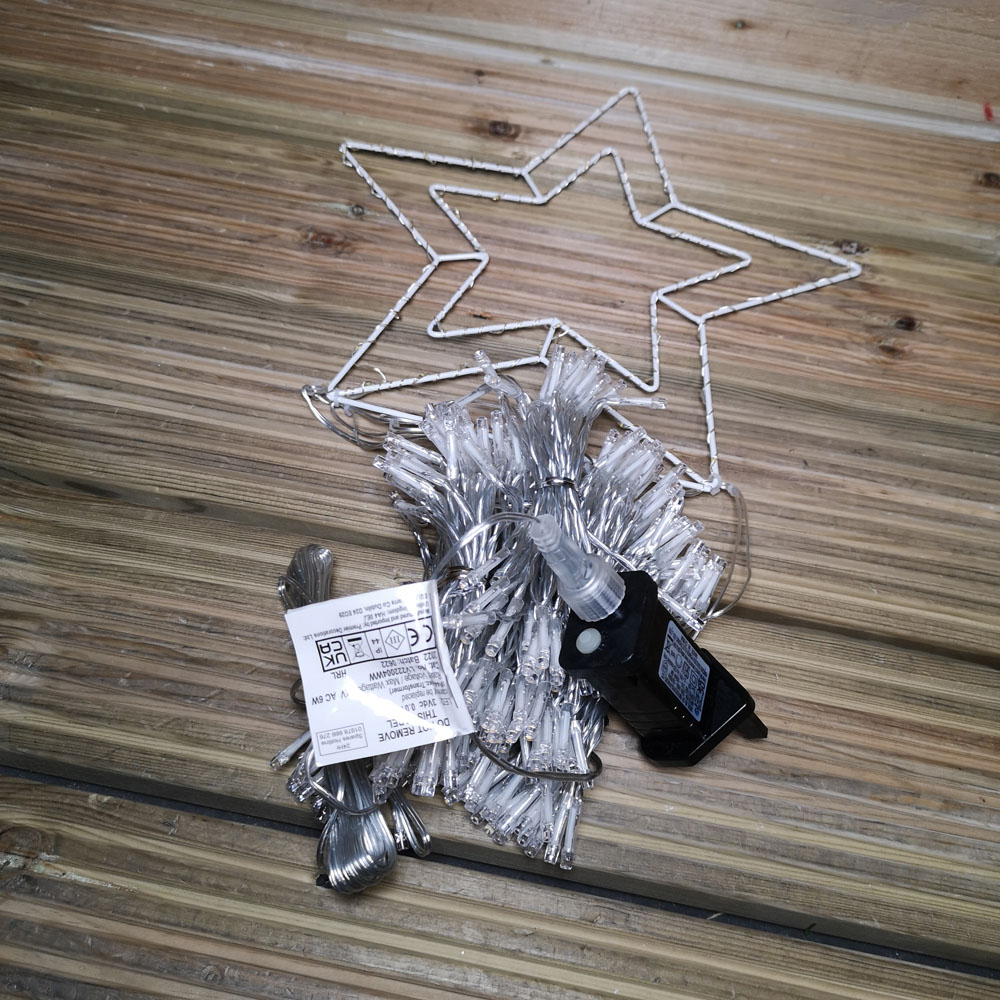 Premier 320 Warm White LED Multi-Function Christmas Shooting Star 3m Image 4