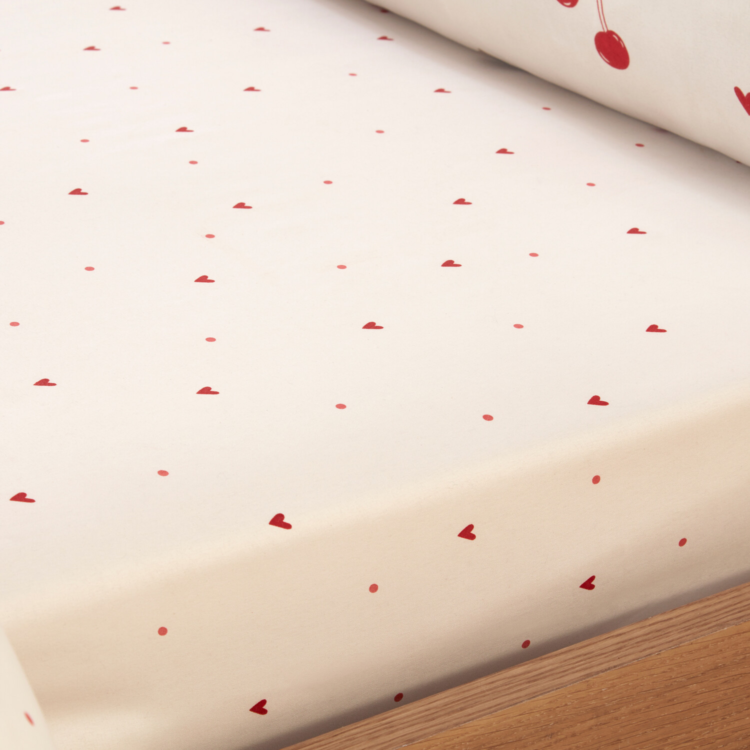 Cherries Bedding SetNaturalDouble Image 3