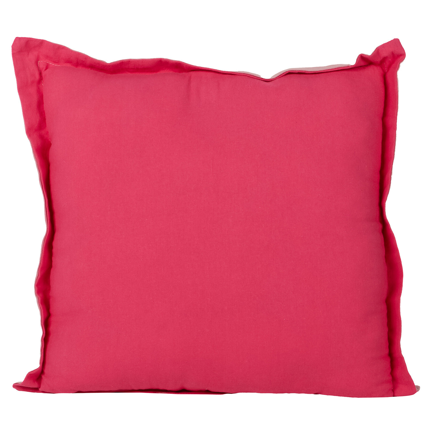 Pack of 2 Reversible Outdoor Cushions - Pink Image 4