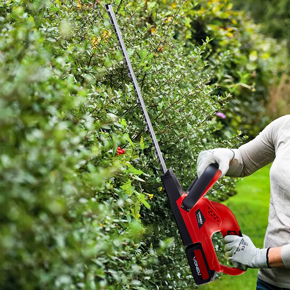 Living and Home 21V Cordless Electric Hedge Trimmer 450W Image 8