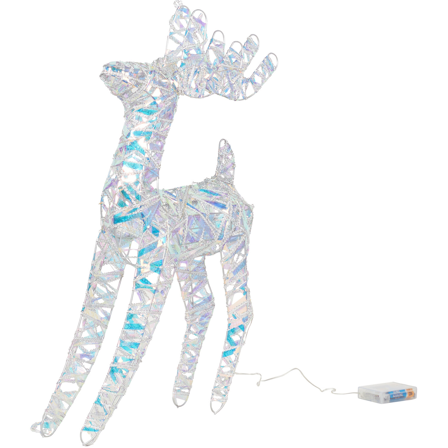 Iridescent Diamante Reindeer Image 1