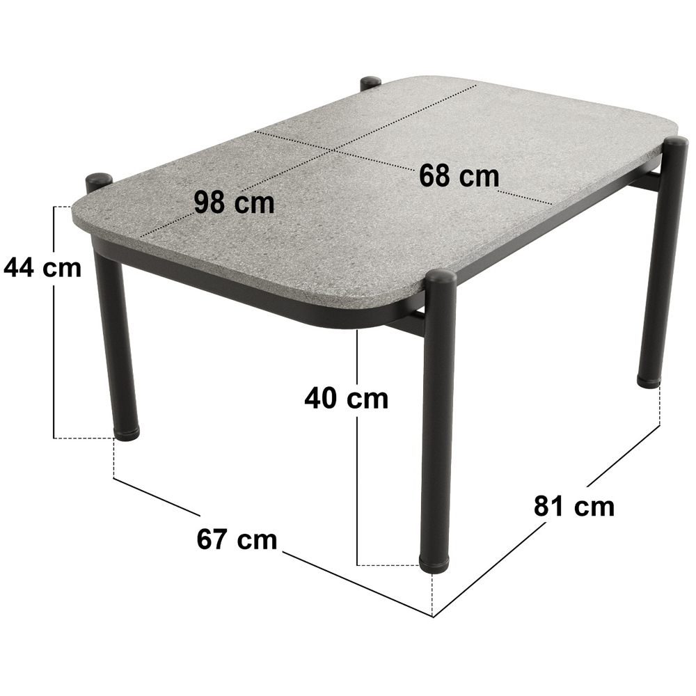 SOLACE+CO Kalina 4 Seater Garden Lounge Set Image 9