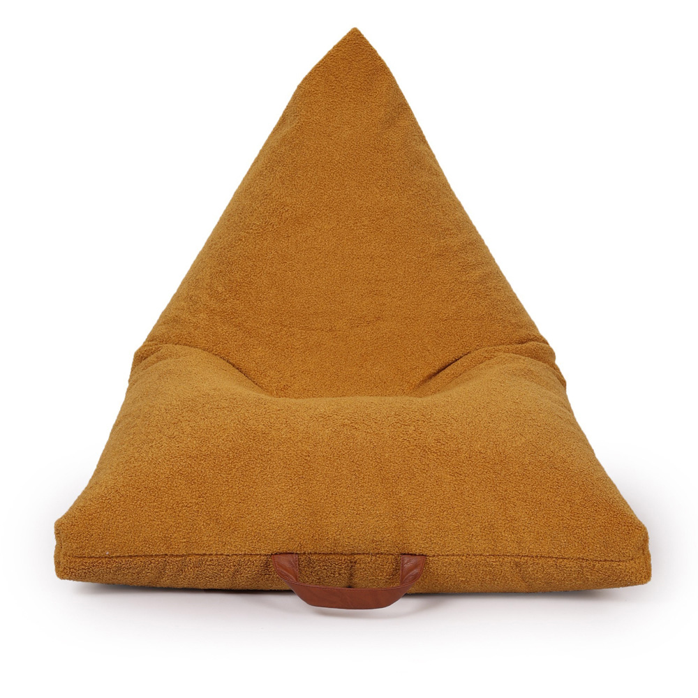 Kaikoo Boucle Triangle Bean Bag with PVC Handle Image 4