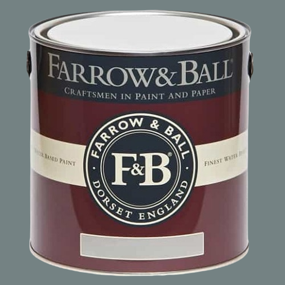 Farrow & Ball Interior Wood and Metal 299 De Nimes Flat Eggshell Paint 2.5L Image 2