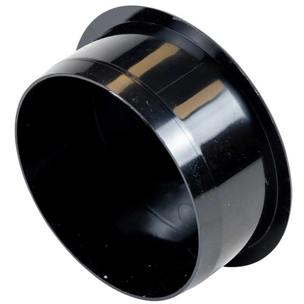 FloPlast Ring Seal Soil Socket Plug Black 110mm Image 2