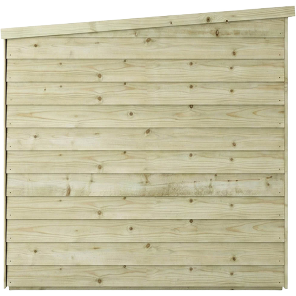 Mercia 6 x 4ft Double Door Overlap Pent Bike Shed Image 5