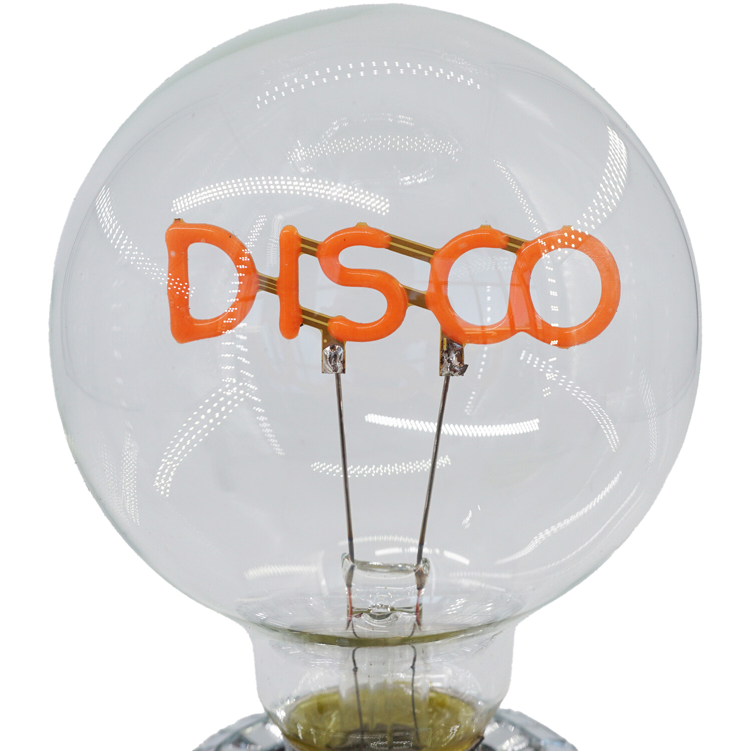 Disco Bulb Battery Operated Light	 - Silver Image 7
