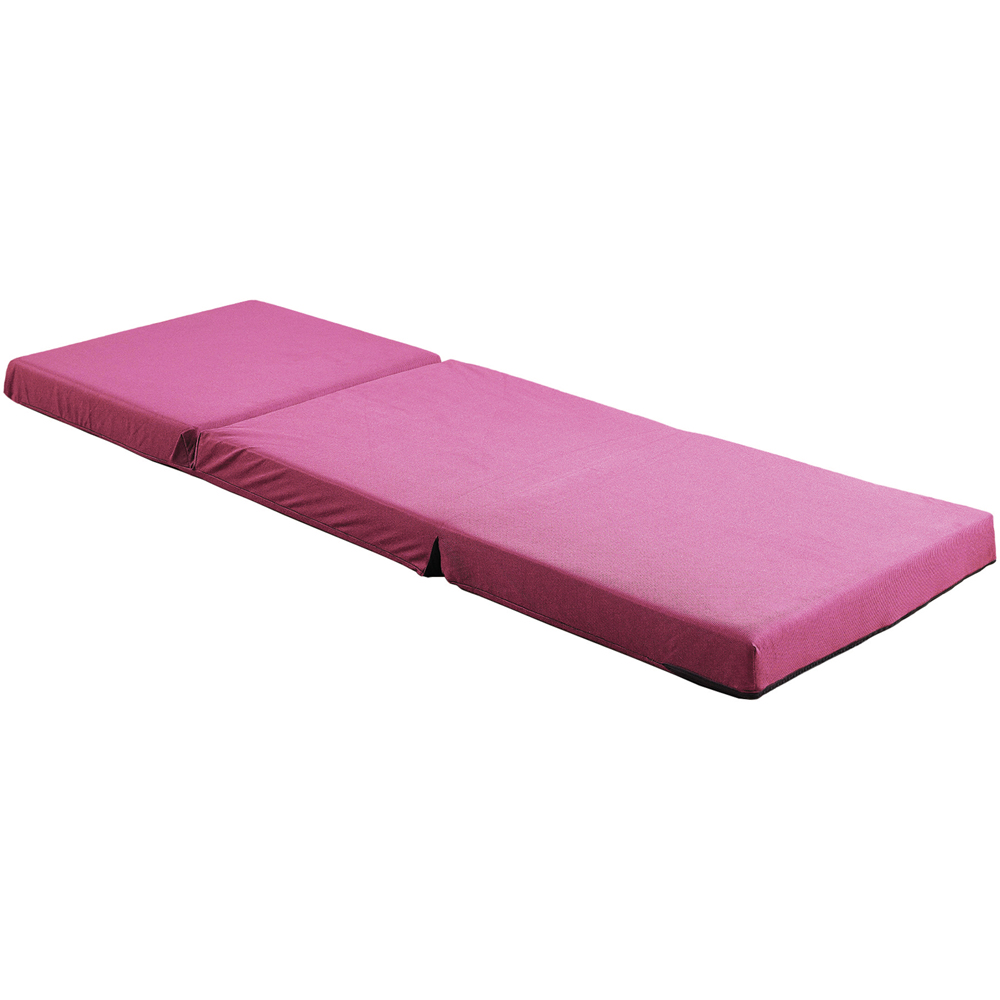 Visco Therapy Kids Pink Folding Futon Z Bed Mattress Image 3