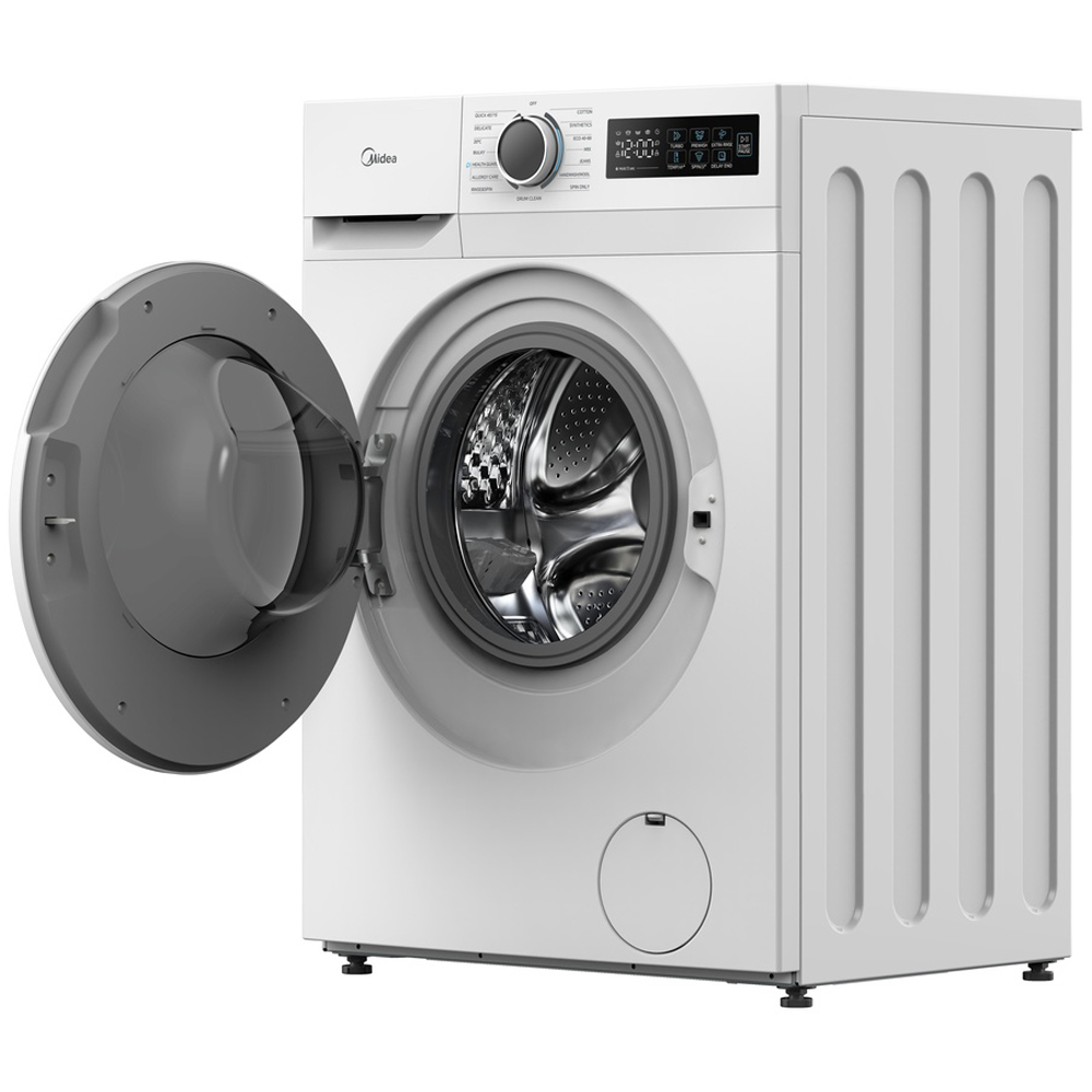 Midea MF110W100BA10/W 10kg White Freestanding Washing Machine Image 4