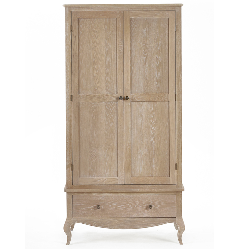 Julian Bowen Camille 2 Door Single Drawer Combination Wardrobe Image 3