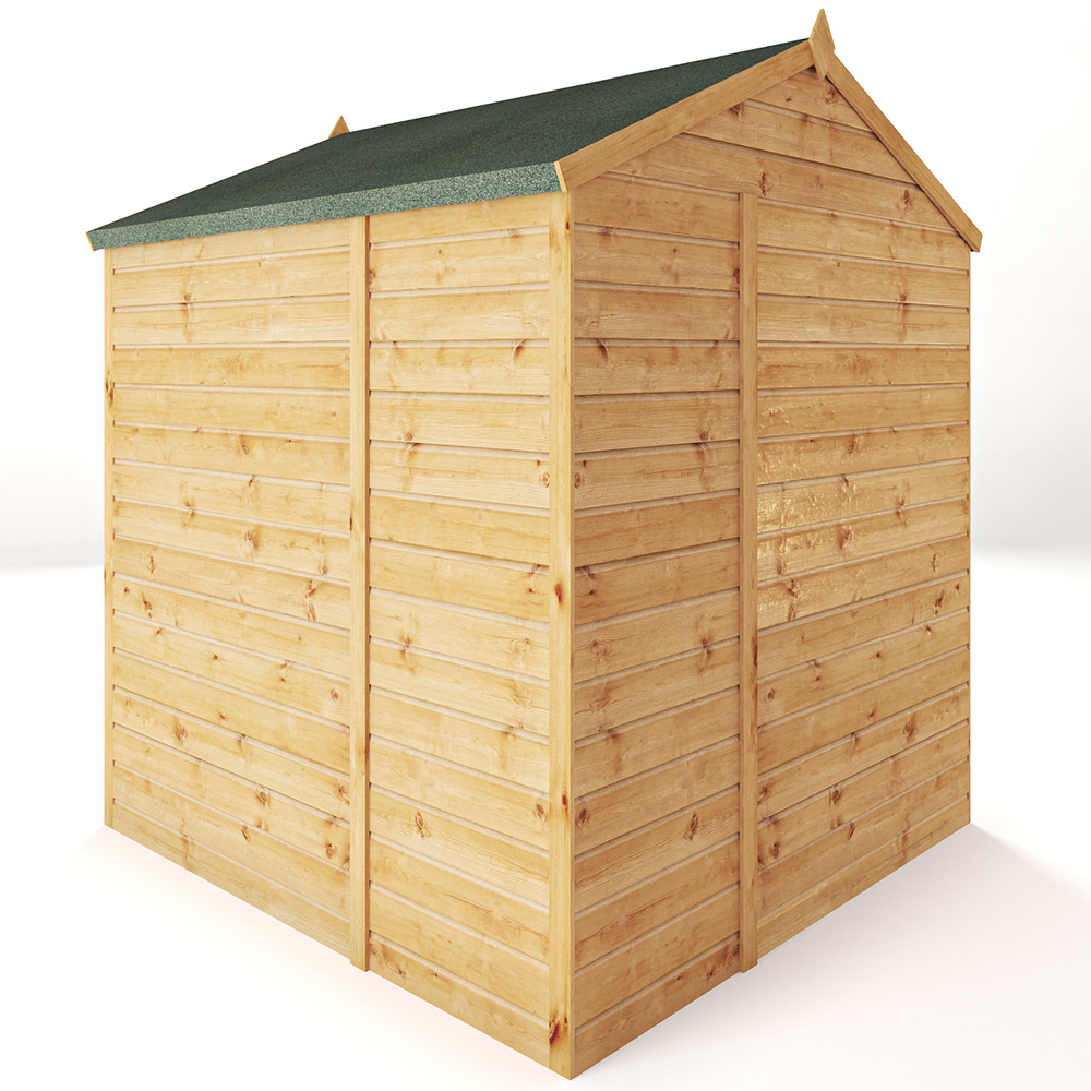 Mercia Woodsman 6 x 6ft Shiplap Apex Shed Image 3