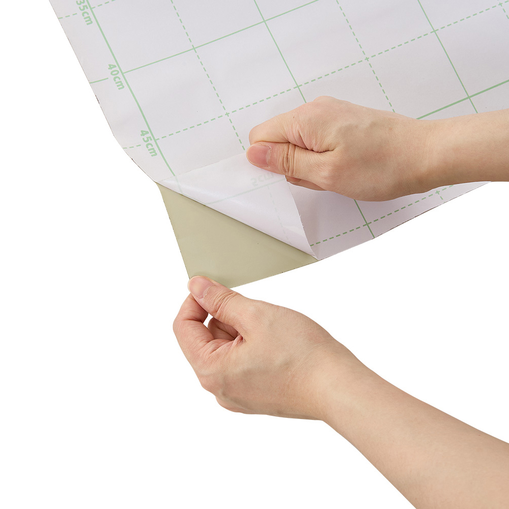 Living and Home Khaki PVC Self Adhesive Wallpaper Image 2