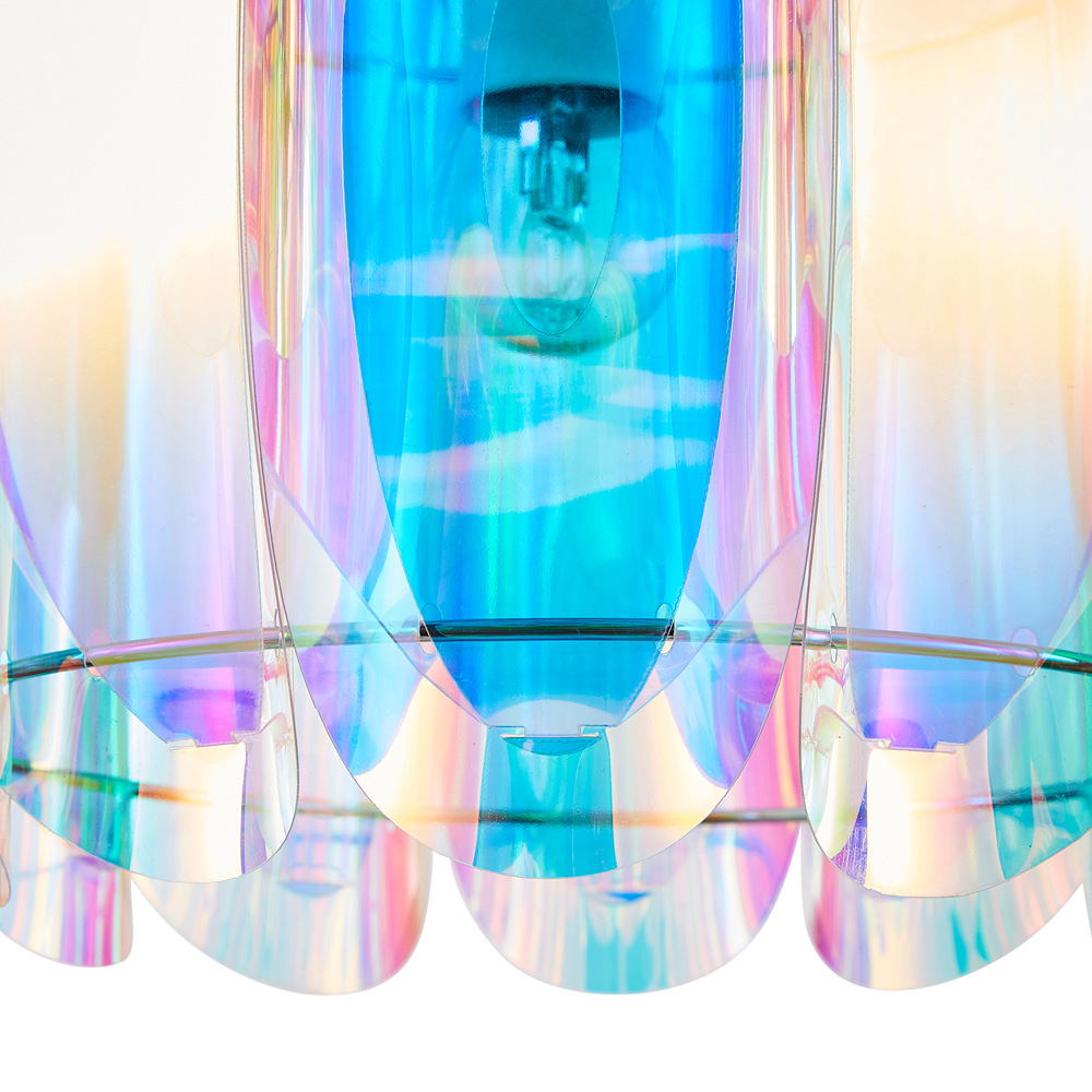 Glow Easyfit Disco Iridescent Pendant Shade Image 4
