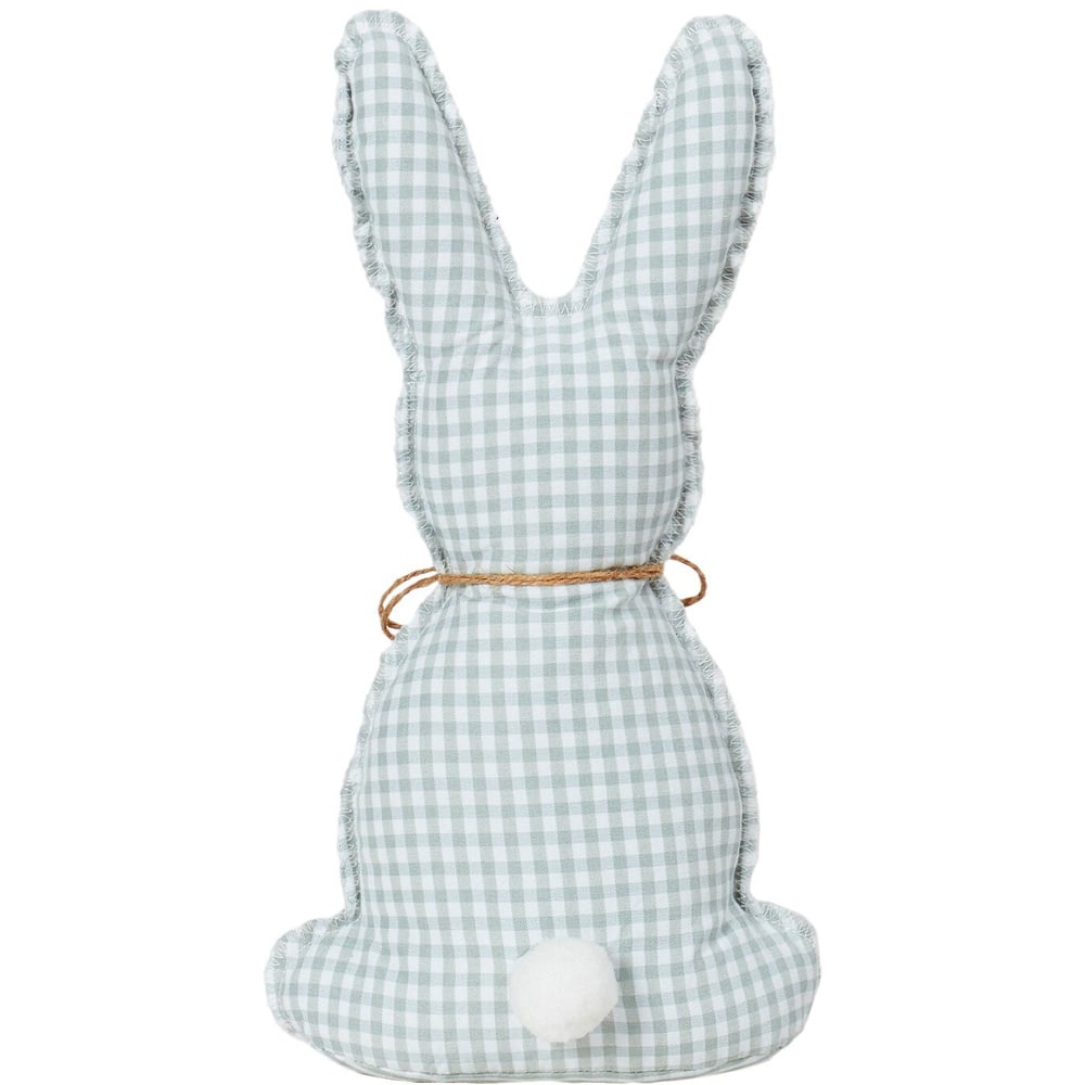 Gingham Sitting Bunny Image 5