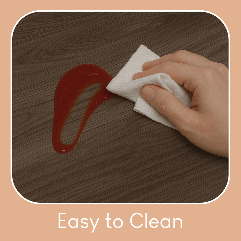 Vida Designs 4 Seater Walnut Dining Table Image 7