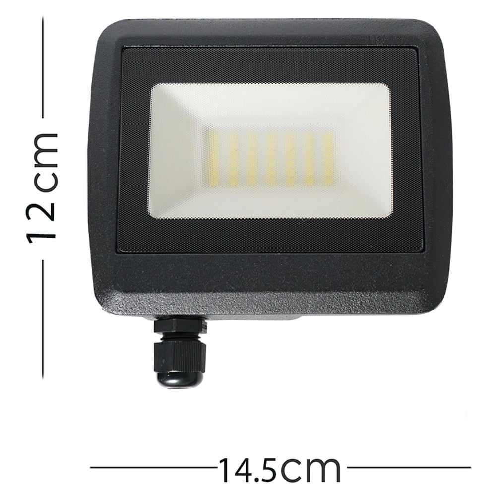 ValueLights 30W LED Black Slimline Flood Light Image 6