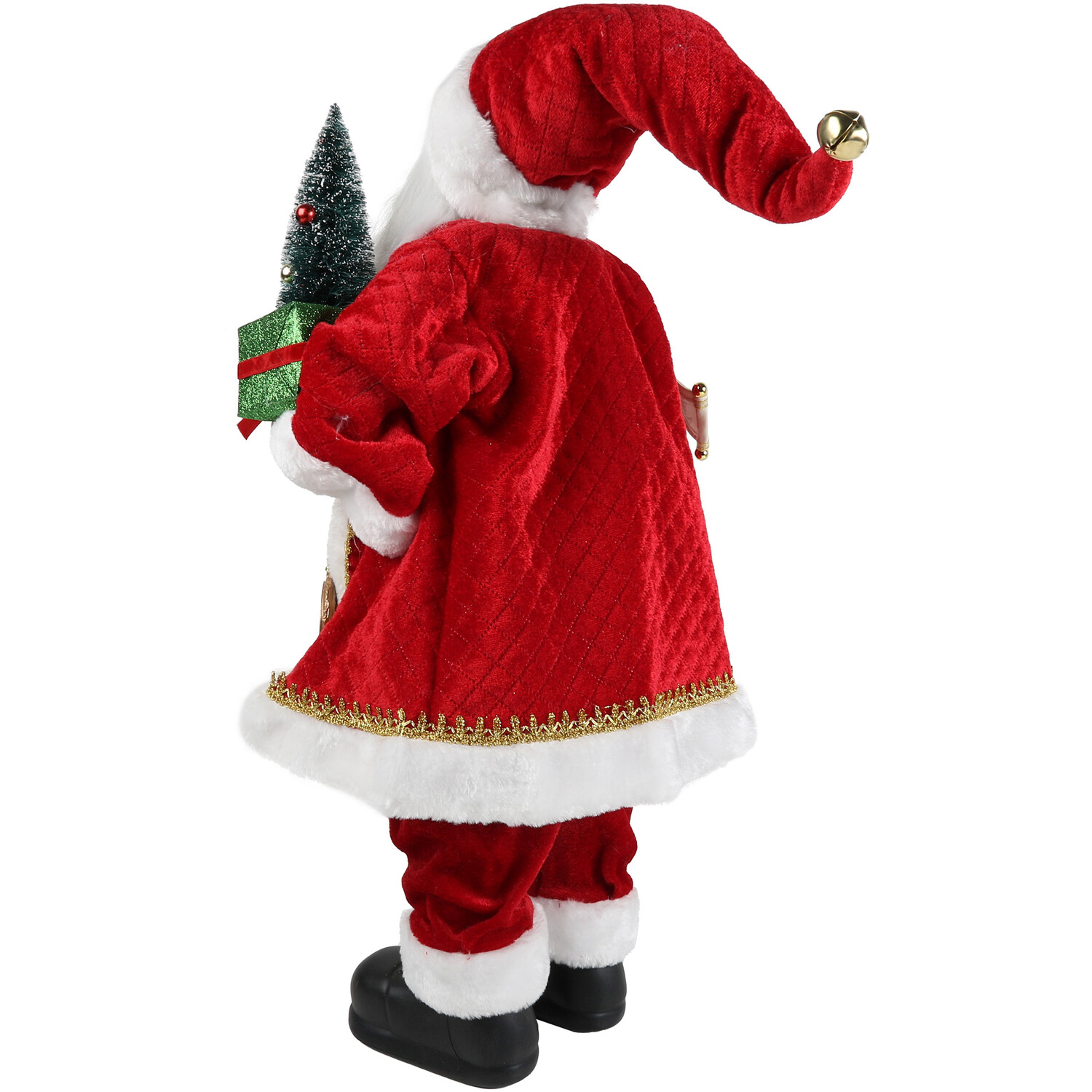 Traditional Standing Santa - Red Image 2