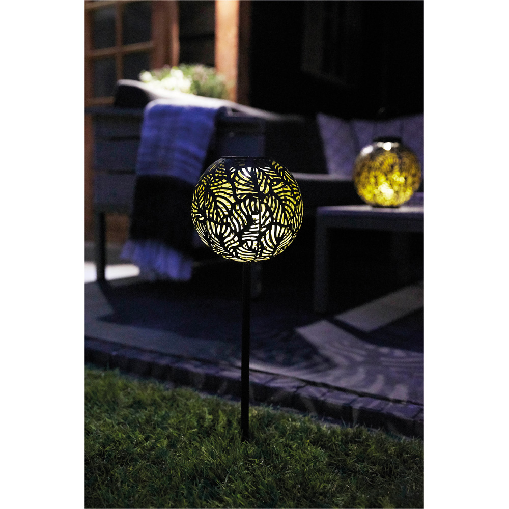 Luxform Black Copper Solar Samba Stake Led Light Image 3