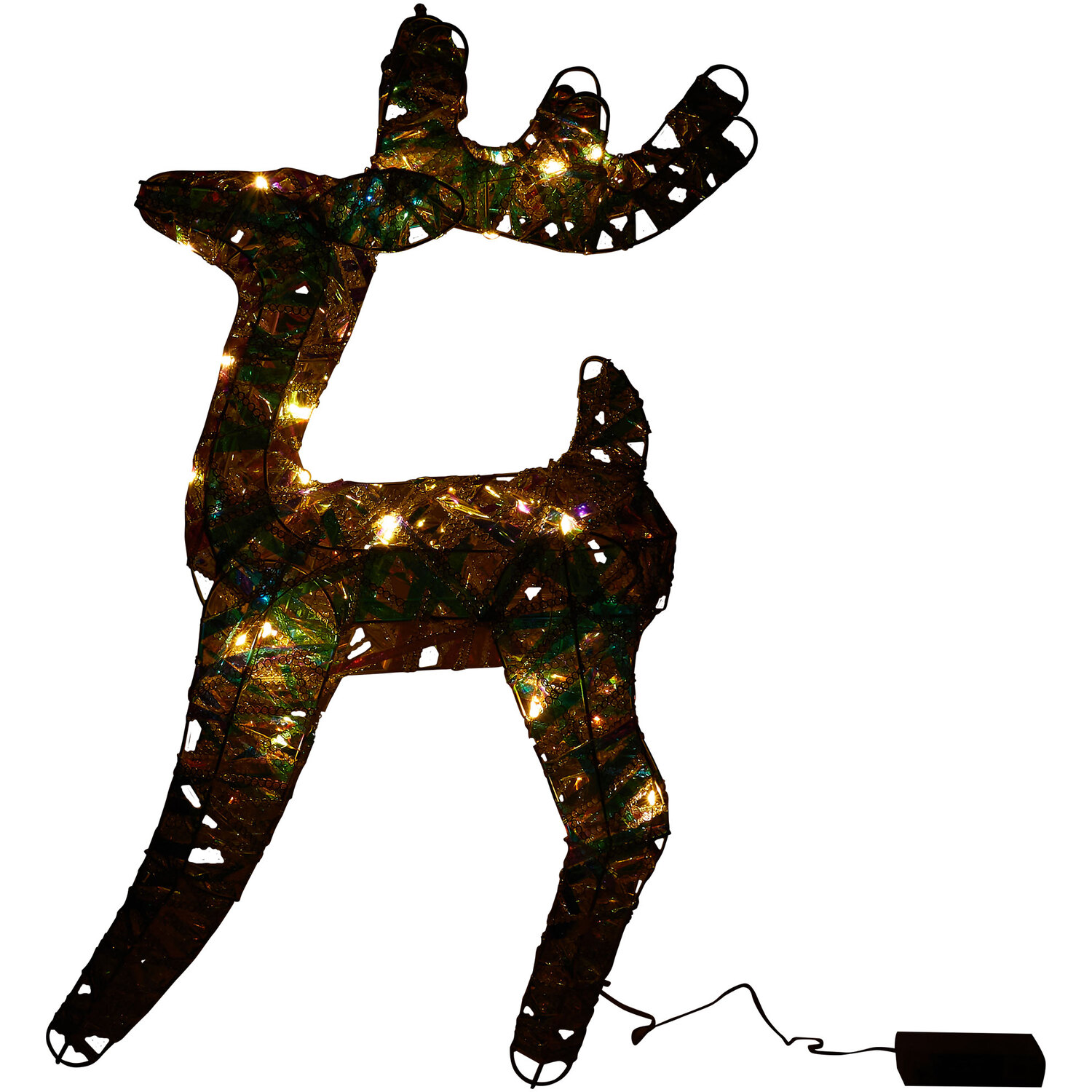 Iridescent Diamante Reindeer Image 5