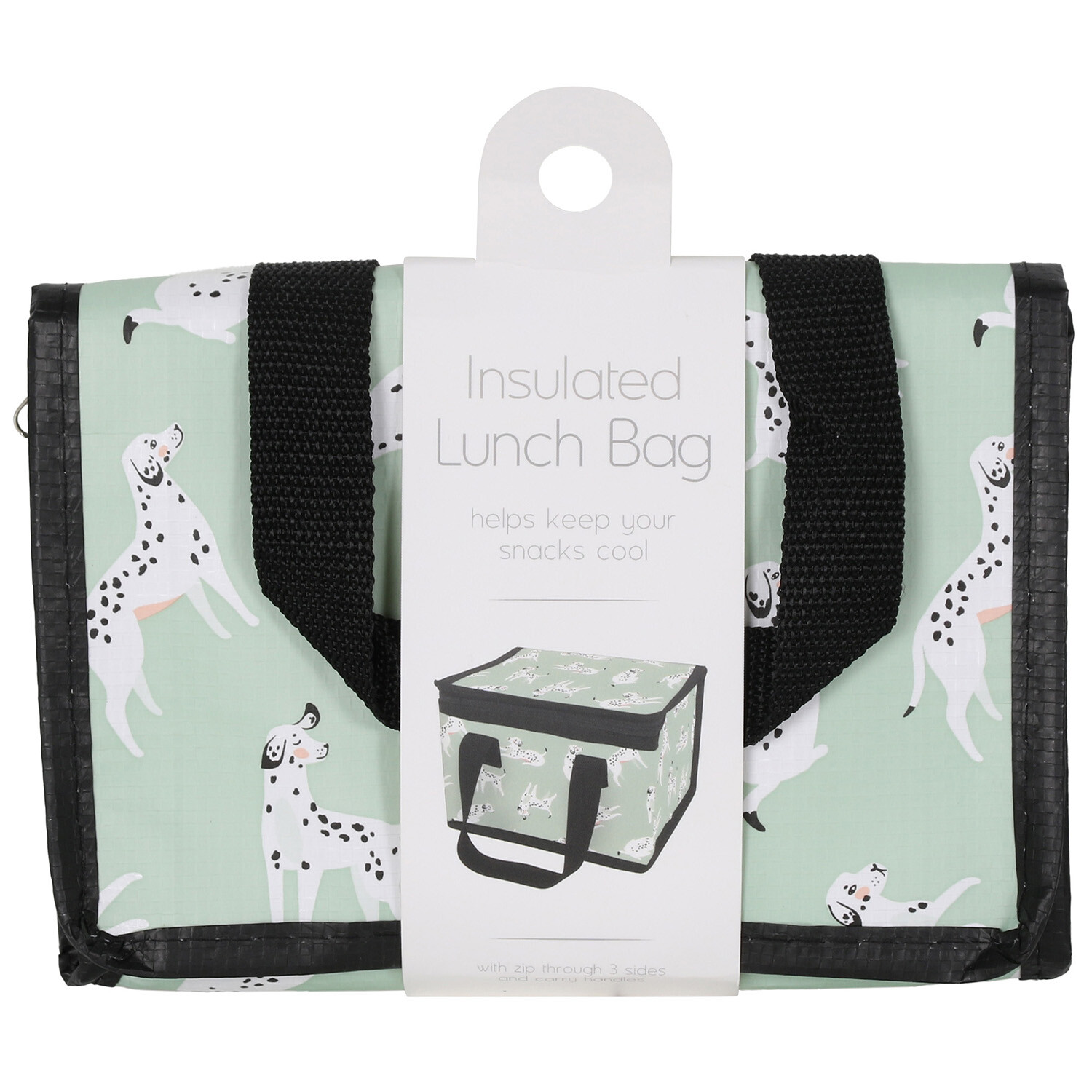 Assorted Dog Print Insulated Lunch Bag Image 2