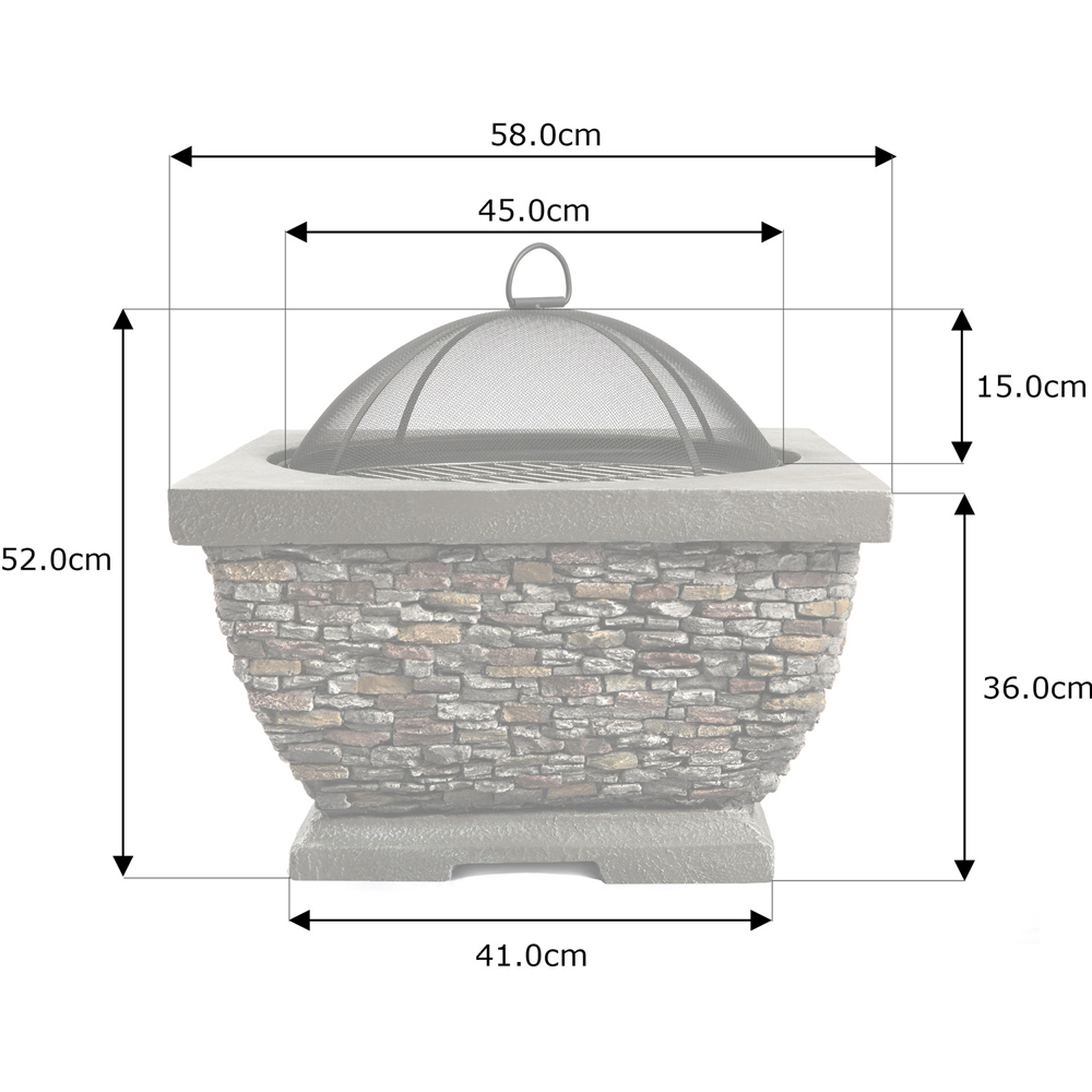 Centurion Supports Fireology Tonteria Stone Effect Fire Pit Image 9