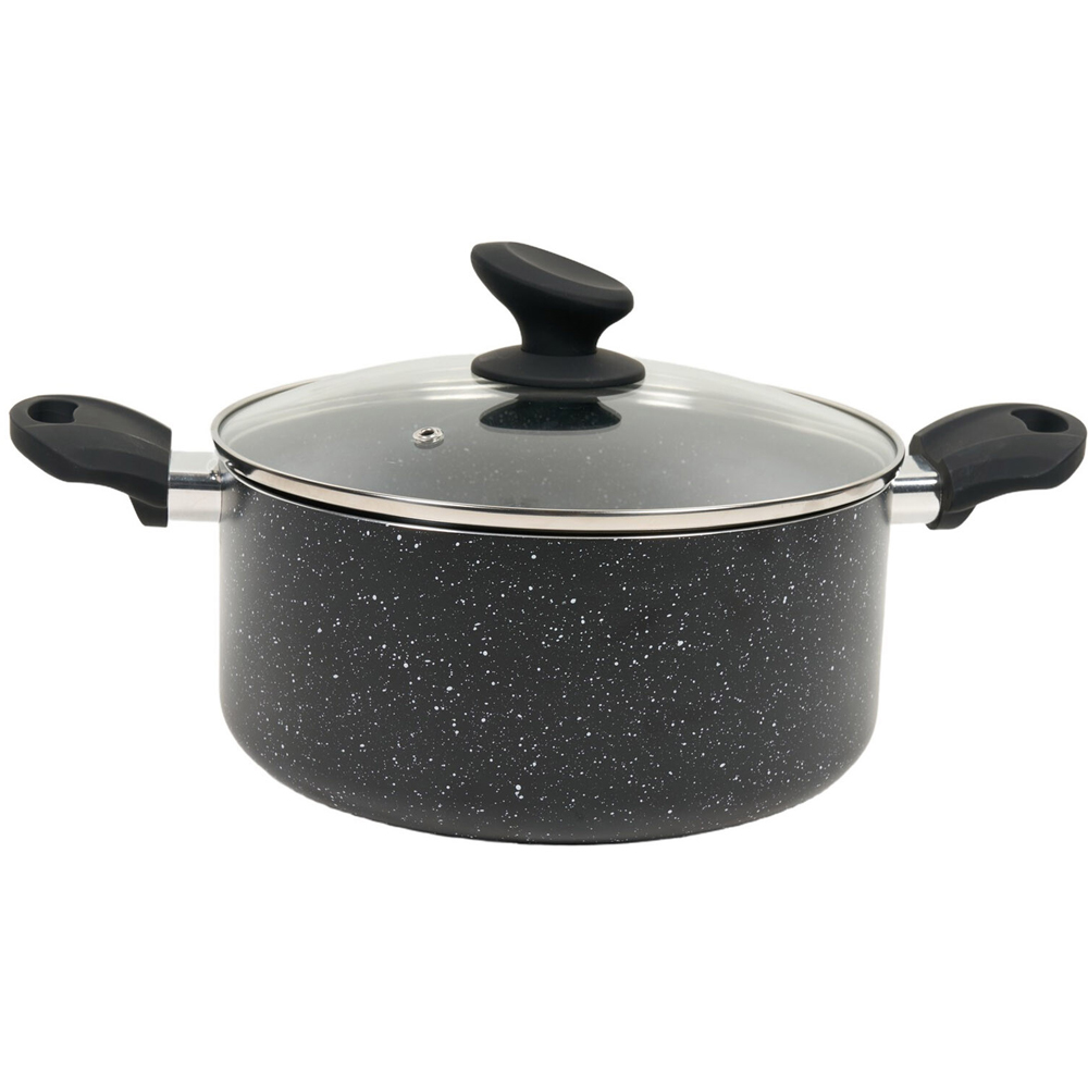 Signature Granite Stock Pot 24cm w. Lid Image 2