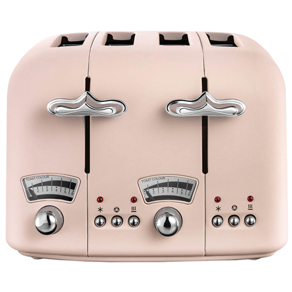 De'Longhi DLPK4 Argento Pink 1.7L Kettle with 4 Slice Toaster Image 3