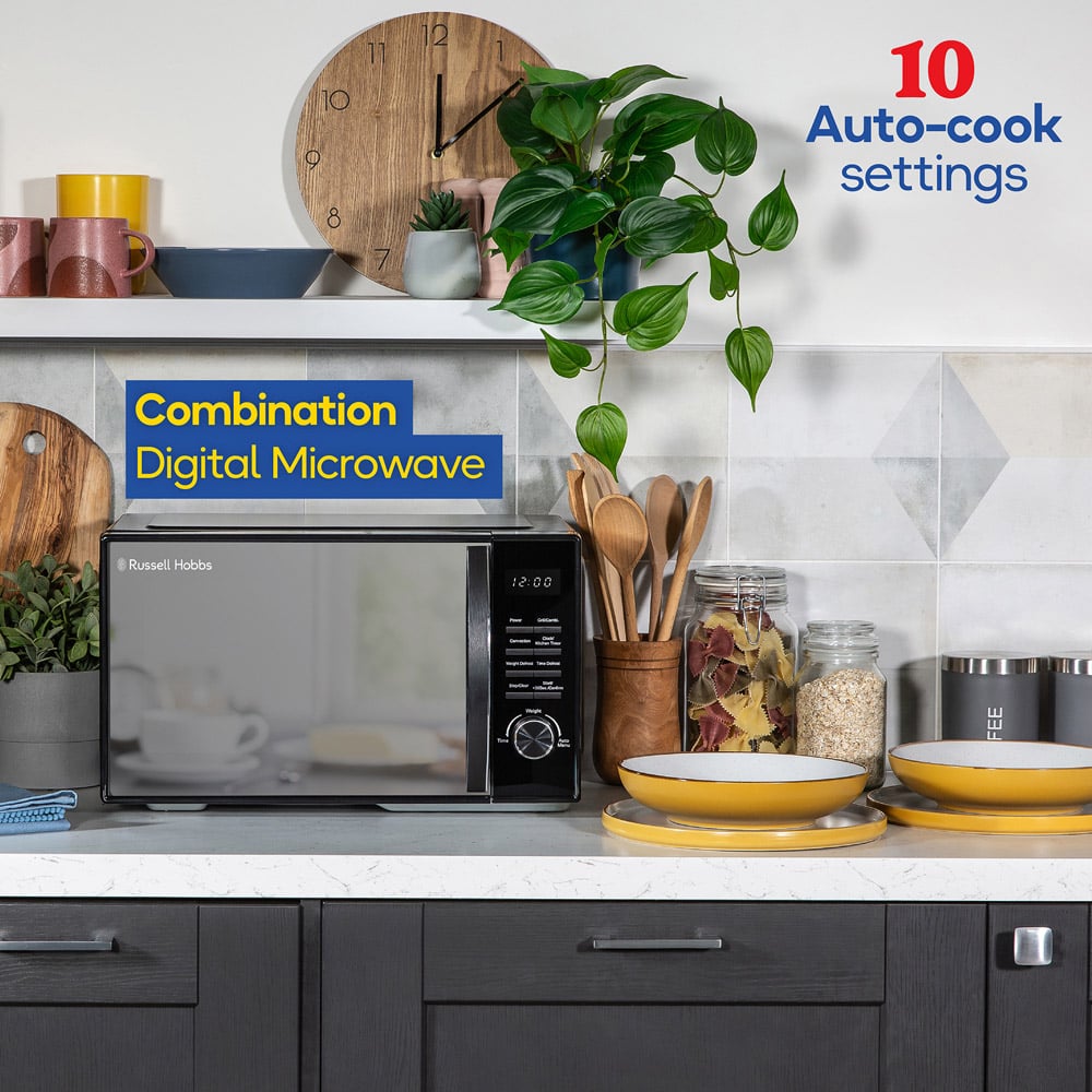 Russell Hobbs RHM2312B Black Digital 23L Microwave Image 6