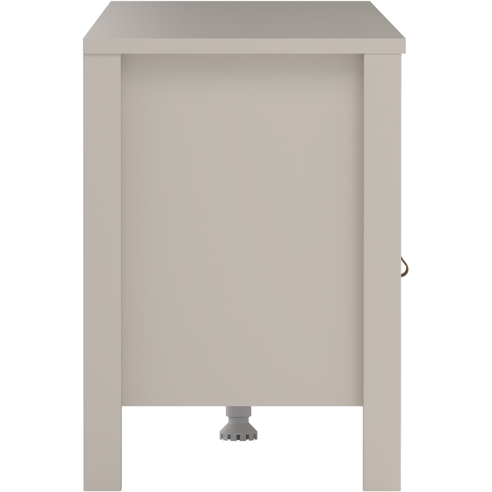 Florence Barcelona 3 Drawer 3 Shelf Cashmere TV Unit Image 4